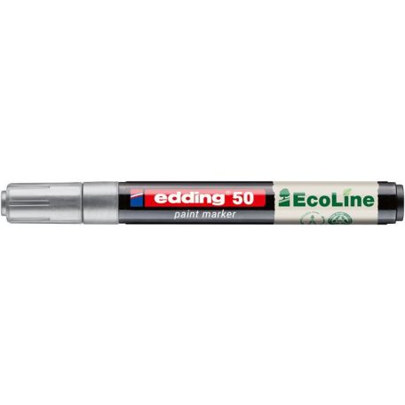 EDDING Lakkmarker, 2-3 mm, EDDING "50", ezüst