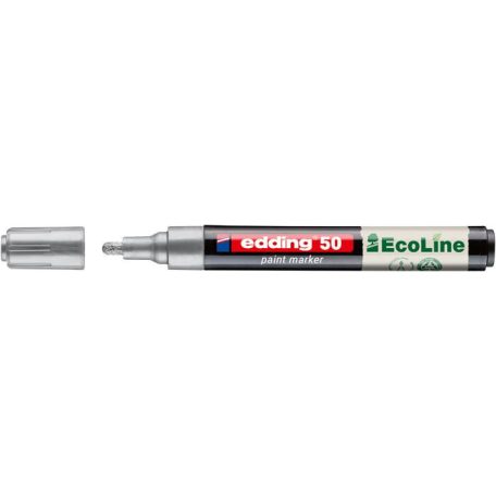 EDDING Lakkmarker, 2-3 mm, EDDING "50", ezüst