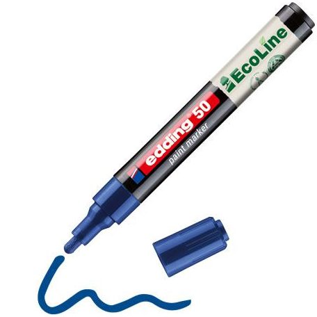 EDDING Lakkmarker, 2-3 mm, EDDING "50", kék
