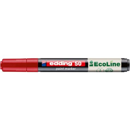EDDING Lakkmarker, 2-3 mm, EDDING "50", piros
