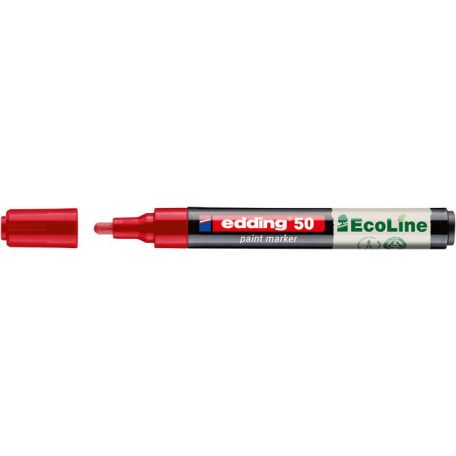 EDDING Lakkmarker, 2-3 mm, EDDING "50", piros