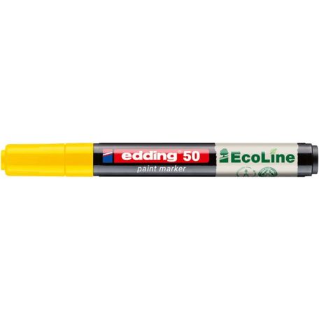 EDDING Lakkmarker, 2-3 mm, EDDING "50", sárga