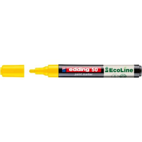 EDDING Lakkmarker, 2-3 mm, EDDING "50", sárga