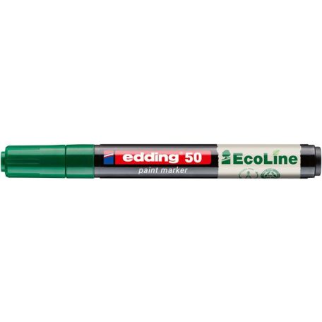 EDDING Lakkmarker, 2-3 mm, EDDING "50", zöld