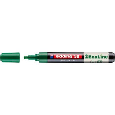 EDDING Lakkmarker, 2-3 mm, EDDING "50", zöld
