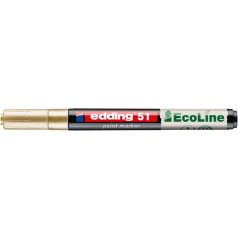 EDDING Lakkmarker, 1-2 mm, EDDING "51", arany