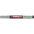 EDDING Lakkmarker, 1-2 mm, EDDING "51", ezüst