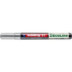 EDDING Lakkmarker, 1-2 mm, EDDING "51", ezüst