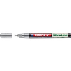 EDDING Lakkmarker, 1-2 mm, EDDING "51", ezüst