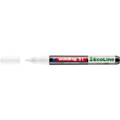 EDDING Lakkmarker, 1-2 mm, EDDING "51", fehér