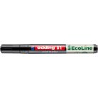 EDDING Lakkmarker, 1-2 mm, EDDING "51", fekete