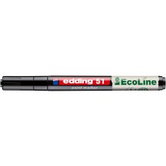 EDDING Lakkmarker, 1-2 mm, EDDING "51", fekete