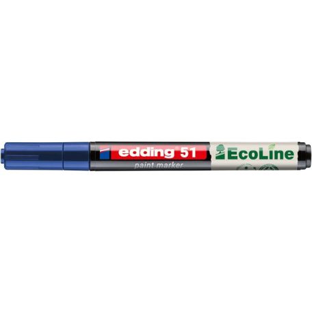 EDDING Lakkmarker, 1-2 mm, EDDING "51", kék