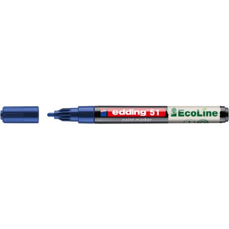 EDDING Lakkmarker, 1-2 mm, EDDING "51", kék