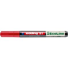 EDDING Lakkmarker, 1-2 mm, EDDING "51", piros