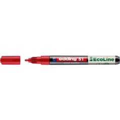 EDDING Lakkmarker, 1-2 mm, EDDING "51", piros