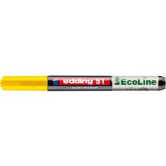 EDDING Lakkmarker, 1-2 mm, EDDING "51", sárga