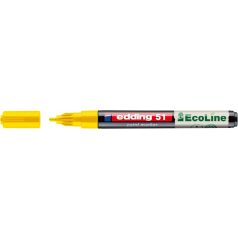 EDDING Lakkmarker, 1-2 mm, EDDING "51", sárga