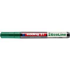 EDDING Lakkmarker, 1-2 mm, EDDING "51", zöld
