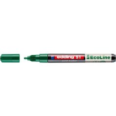 EDDING Lakkmarker, 1-2 mm, EDDING "51", zöld