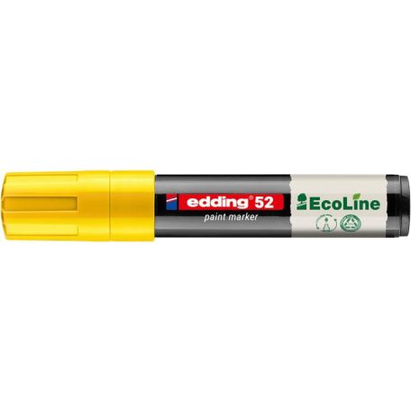 EDDING Lakkmarker, 4-15 mm, EDDING "52", sárga