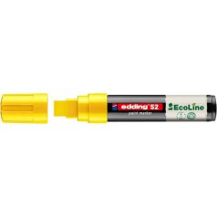 EDDING Lakkmarker, 4-15 mm, EDDING "52", sárga