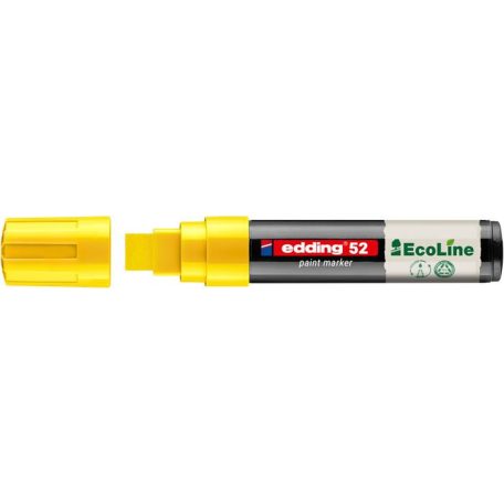 EDDING Lakkmarker, 4-15 mm, EDDING "52", sárga
