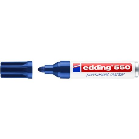 EDDING Alkoholos marker, 3-4 mm, EDDING "550", kék