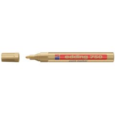 EDDING Lakkmarker, 2-4 mm, EDDING "750", arany