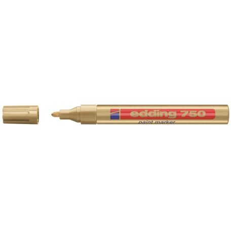 EDDING Lakkmarker, 2-4 mm, EDDING "750", arany