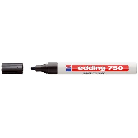 EDDING Lakkmarker, 2-4 mm, EDDING "750", fekete