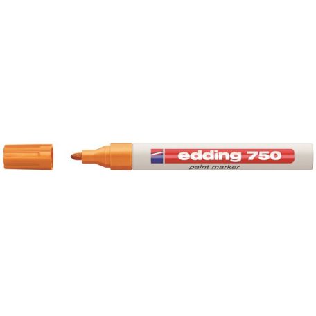 EDDING Lakkmarker, 2-4 mm, EDDING "750", narancssárga