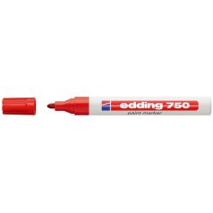 EDDING Lakkmarker, 2-4 mm, EDDING "750", piros