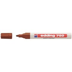 EDDING Lakkmarker, 2-4 mm, EDDING "750", barna