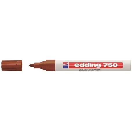 EDDING Lakkmarker, 2-4 mm, EDDING "750", barna