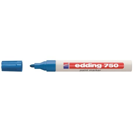 EDDING Lakkmarker, 2-4 mm, EDDING "750", világoskék