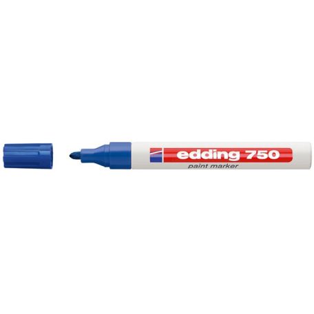 EDDING Lakkmarker, 2-4 mm, EDDING "750", sötétkék