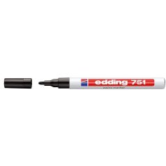 EDDING Lakkmarker, 1-2 mm, EDDING "751", fekete