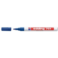   EDDING Lakkmarker, 1-2 mm, EDDING "751", sötétkék