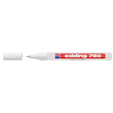 EDDING Lakkmarker, 0,8 mm, EDDING "780", fehér