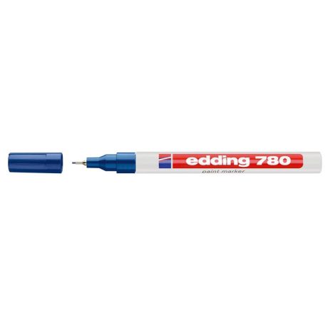 EDDING Lakkmarker, 0,8 mm, EDDING "780", kék