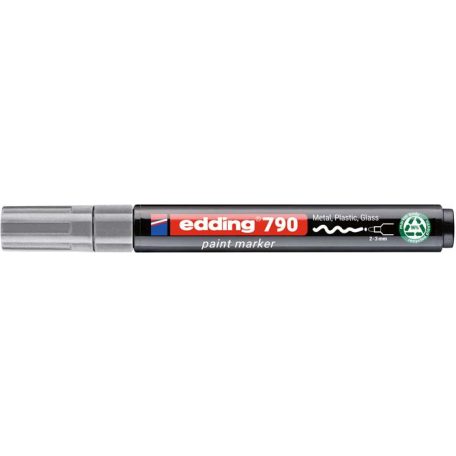 EDDING Lakkmarker, 2-3 mm, PCR, EDDING "790", ezüst