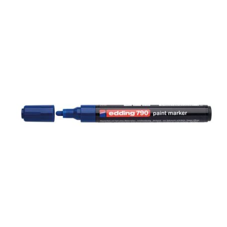 EDDING Lakkmarker, 2-3 mm, EDDING "790", kék
