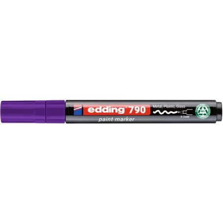 EDDING Lakkmarker, 2-3 mm, PCR, EDDING "790", lila