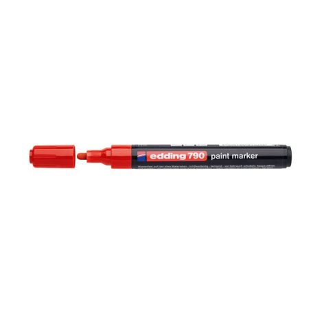 EDDING Lakkmarker, 2-3 mm, EDDING "790", piros