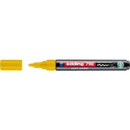 EDDING Lakkmarker, 2-3 mm, PCR, EDDING "790", sárga