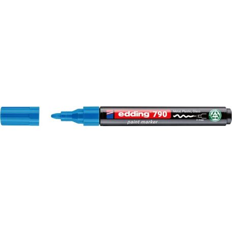 EDDING Lakkmarker, 2-3 mm, PCR, EDDING "790", világoskék