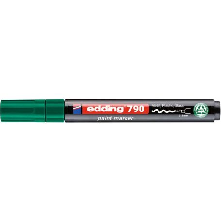 EDDING Lakkmarker, 2-3 mm, PCR, EDDING "790", zöld