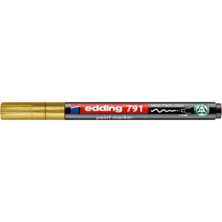 EDDING Lakkmarker, 1-2 mm, PCR, EDDING "791", arany