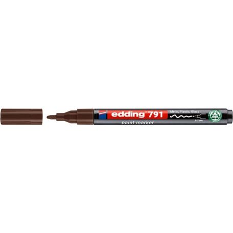 EDDING Lakkmarker, 1-2 mm, PCR, EDDING "791", barna